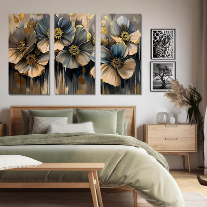 Floral Wall Art Canvas For Home Décor Office Living Room