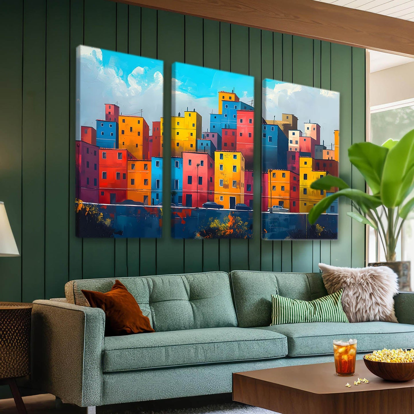 City View Wall Art Canvas Art Set For Home Décor