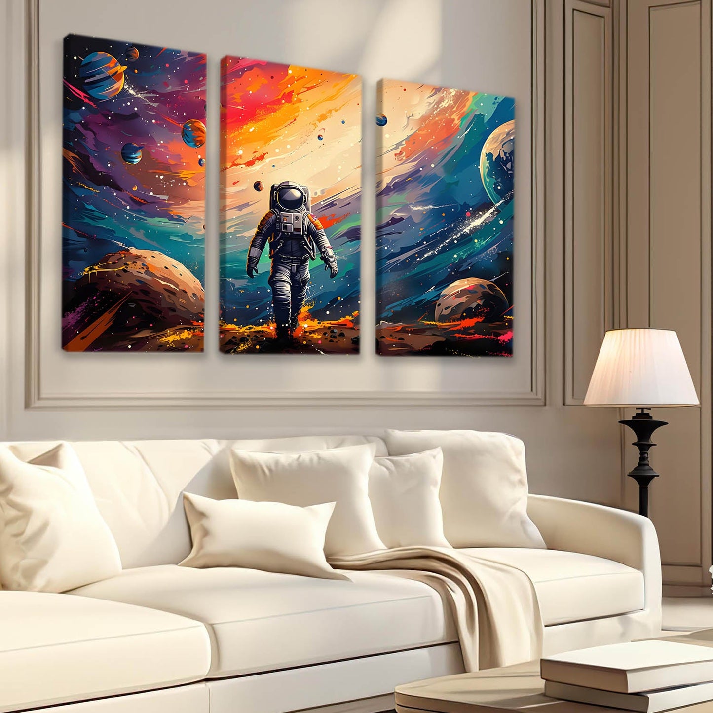 Astronaut Wall Art Canvas For Wall Décor