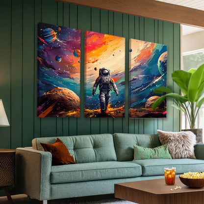 Astronaut Wall Art Canvas For Wall Décor