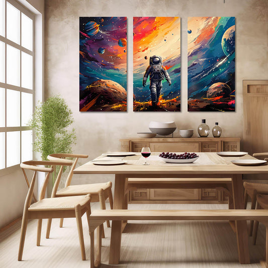 Astronaut Wall Art Canvas For Wall Décor