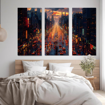 City View Wall Art Canvas For Wall Décor