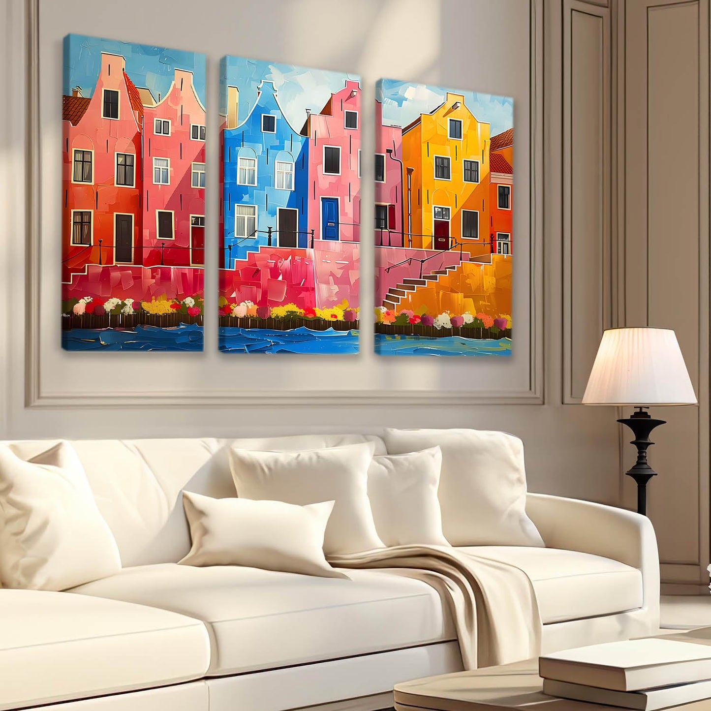 City View Wall Art Canvas For Living Room