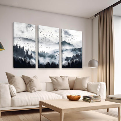 City View Wall Art Canvas For Living Room