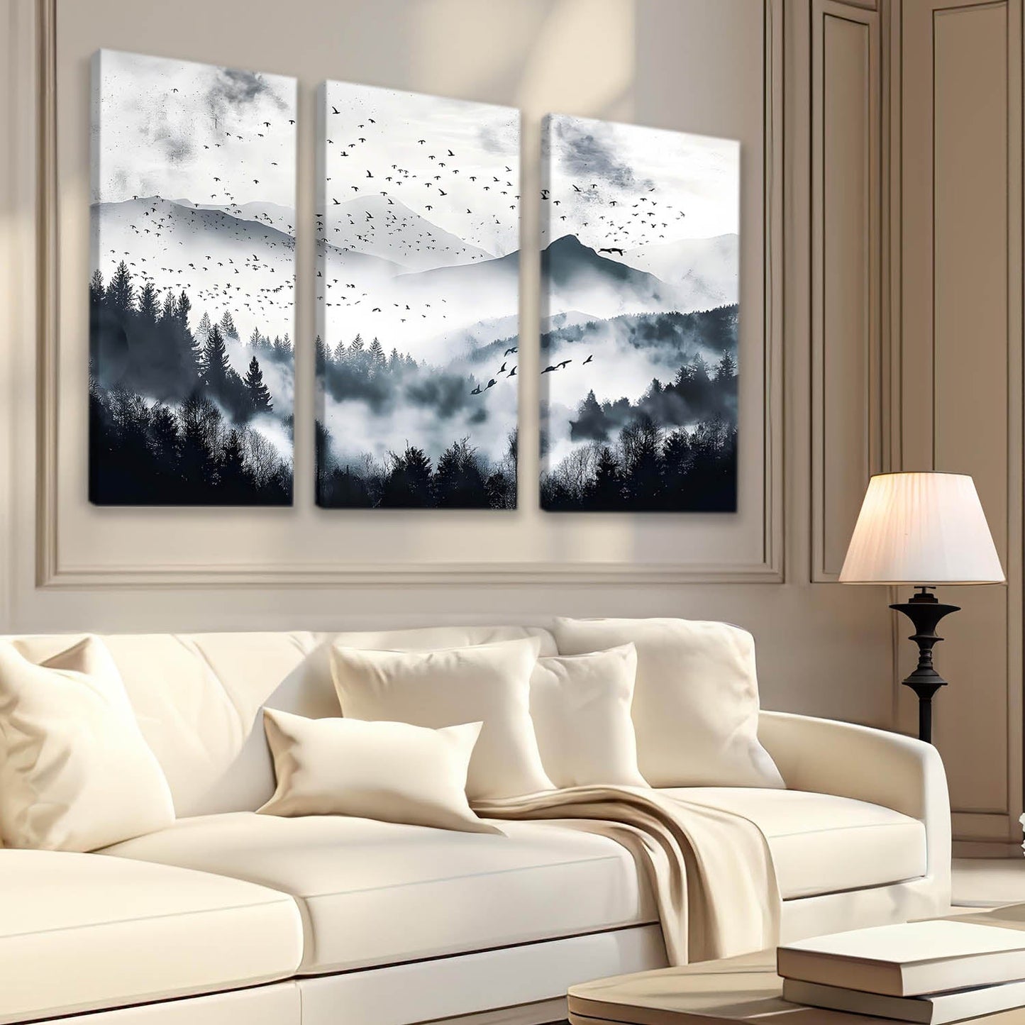 City View Wall Art Canvas For Living Room