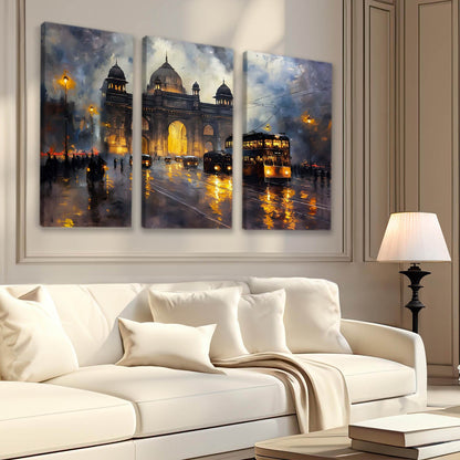 City View Wall Art Canvas For Living Room