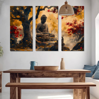 Buddha Wall Art and Décor Canvas For Living Room