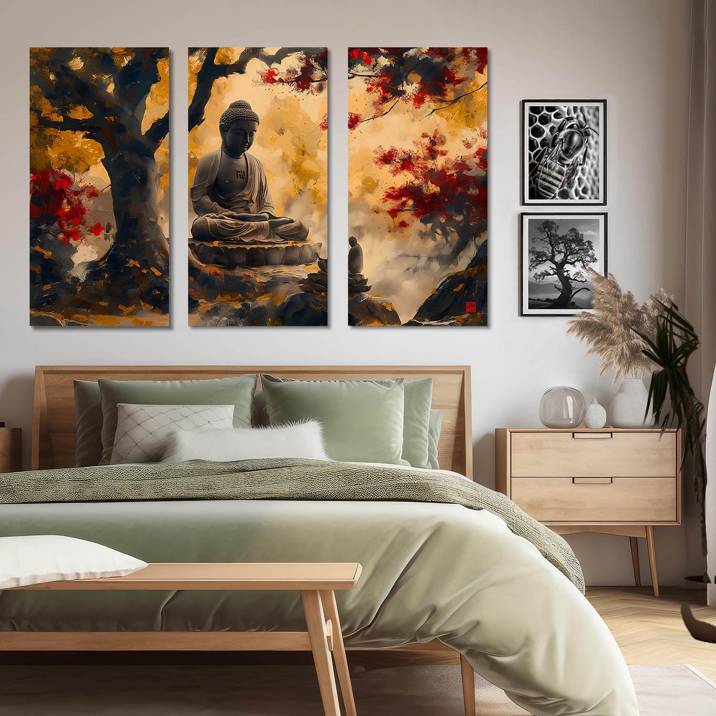 Buddha Wall Art and Décor Canvas For Living Room