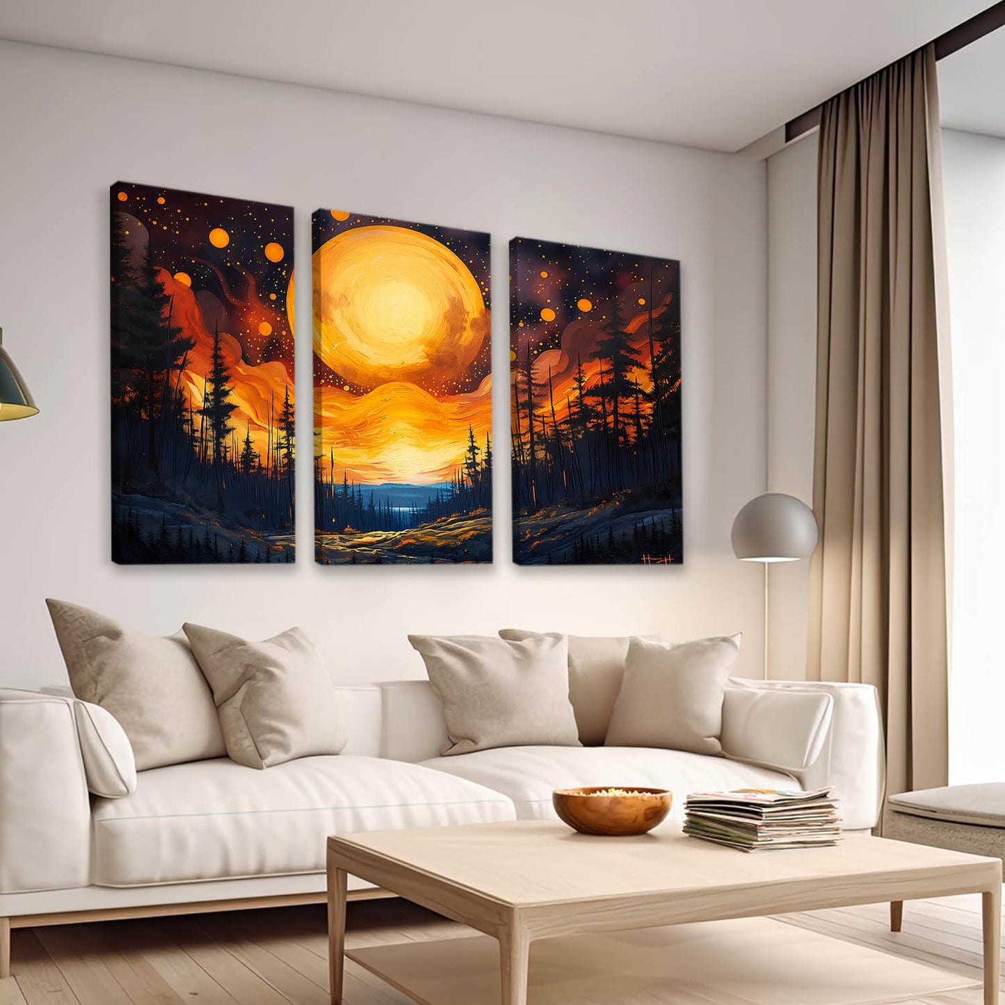 Abstract Wall Art and Décor Canvas For Living Room