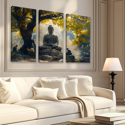 Buddha Wall Art and Décor Canvas For Living Room