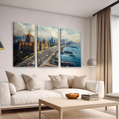 City View Wall Art and Décor Canvas For Living Room