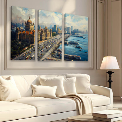 City View Wall Art and Décor Canvas For Living Room