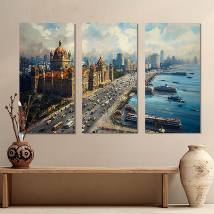 City View Wall Art and Décor Canvas For Living Room