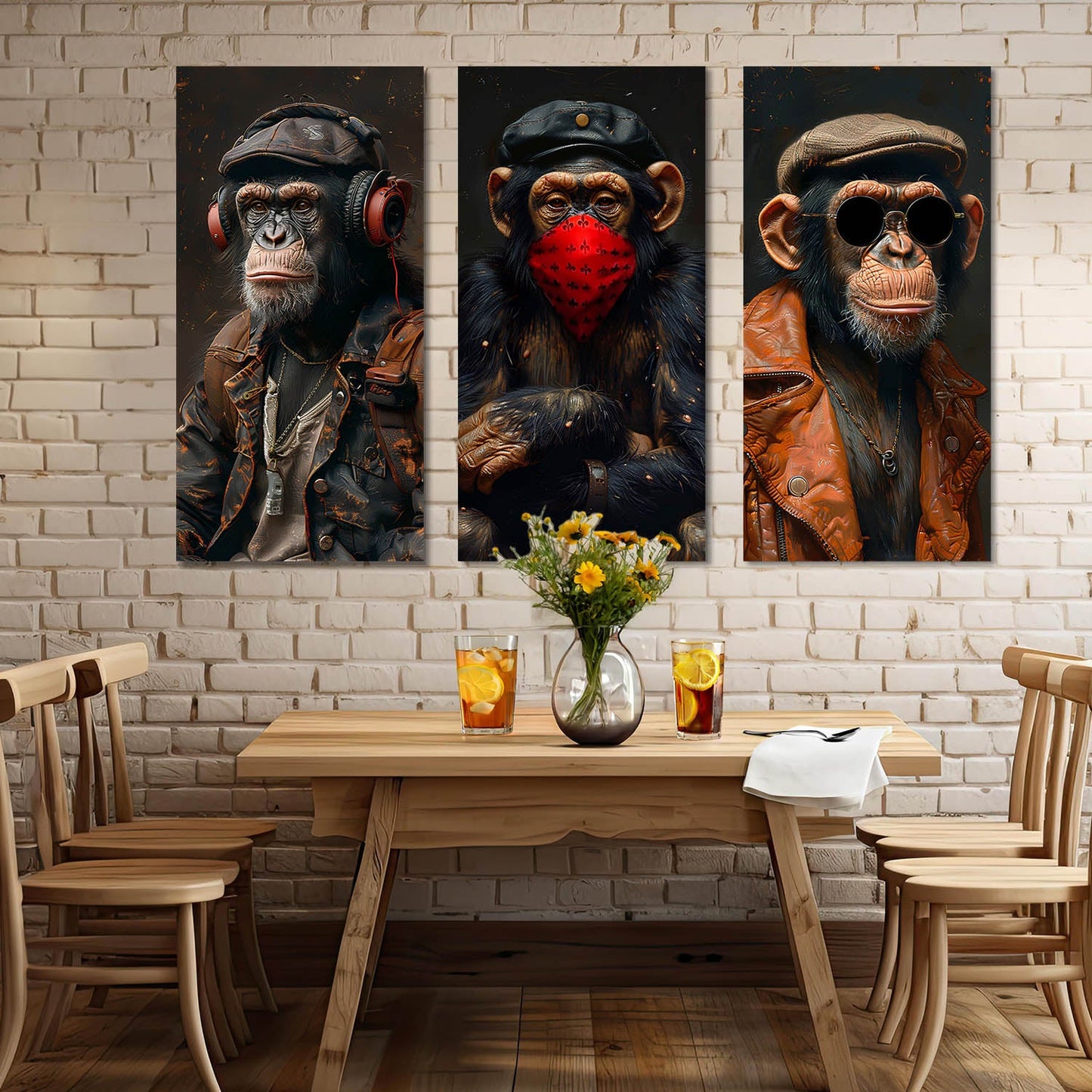 Cool Monkey Canvas For Home Décor And Living Room