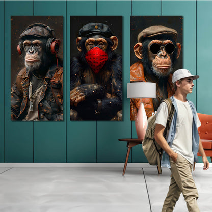 Cool Monkey Canvas For Home Décor And Living Room