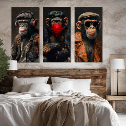 Cool Monkey Canvas For Home Décor And Living Room