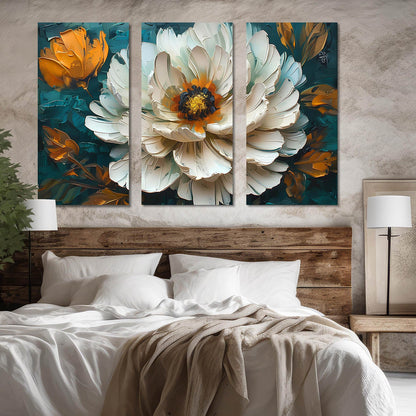 Floral Canvas For Home Décor And Living Room