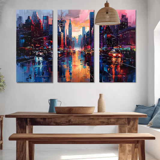 City View Canvas For Home Décor And Living Room