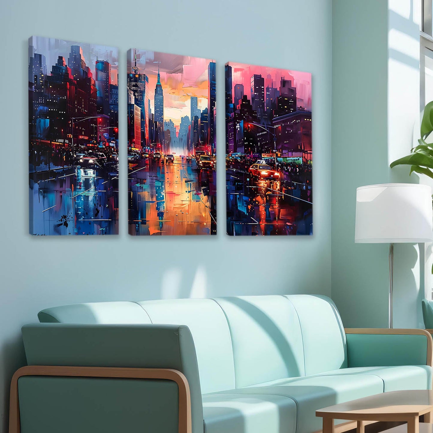 City View Canvas For Home Décor And Living Room