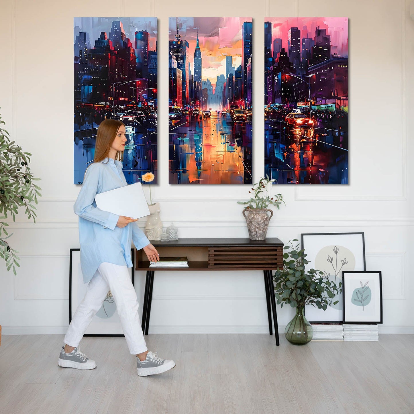 City View Canvas For Home Décor And Living Room