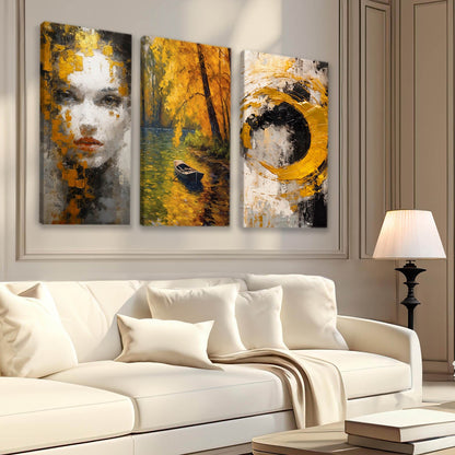 Abstract Wall Canvas For Home Décor And Living Room