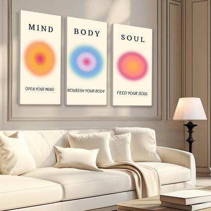 Positive Aura Energy Wall Canvas For Home Décor And Living Room