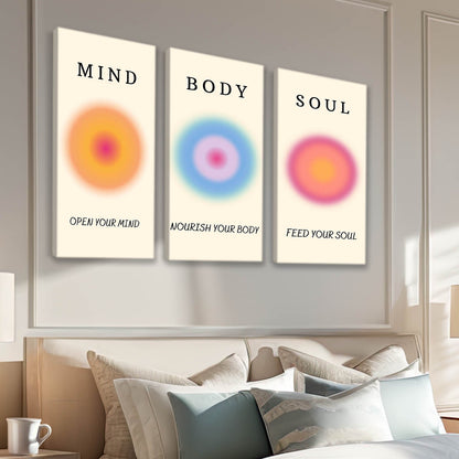 Positive Aura Energy Wall Canvas For Home Décor And Living Room