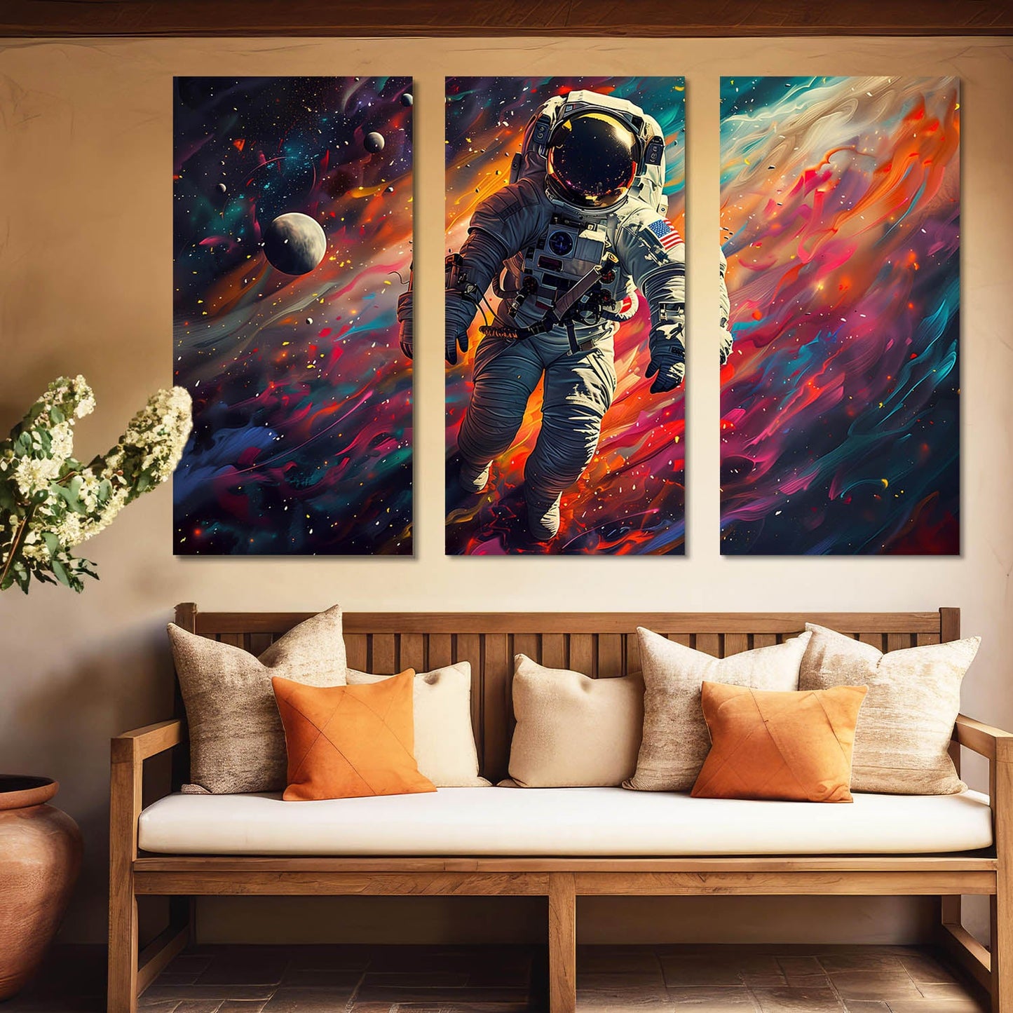 Astronaut Wall Canvas For Home Décor And Living Room