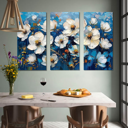 Floral Wall Canvas For Home Décor And Living Room