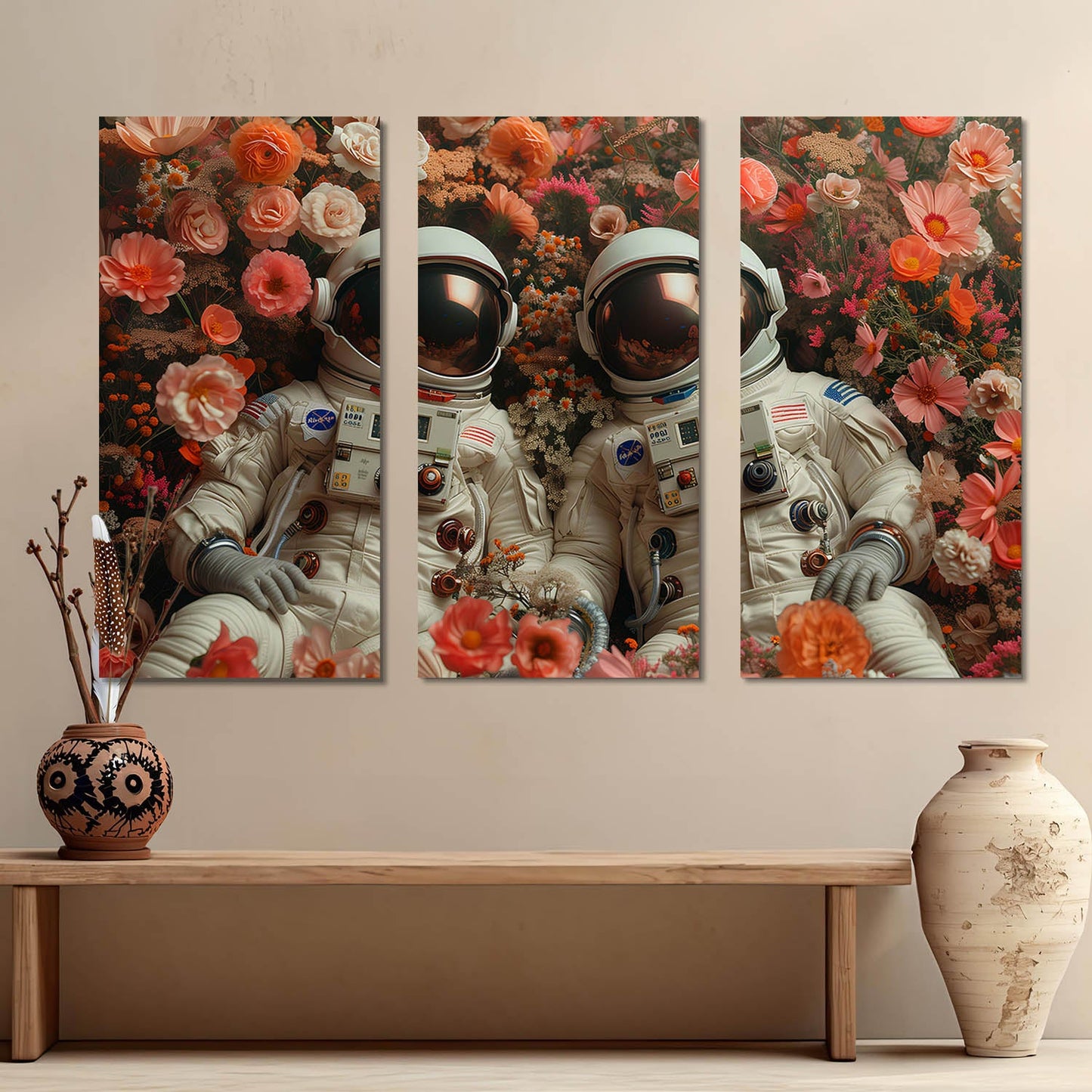 Astronaut Wall Canvas For Home Décor And Living Room