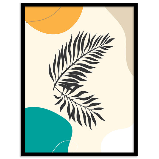 Nature-Inspired Wall Art Posters - Elegant Framed Decor for Home and Office