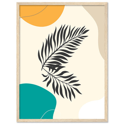 Nature-Inspired Wall Art Posters - Elegant Framed Decor for Home and Office