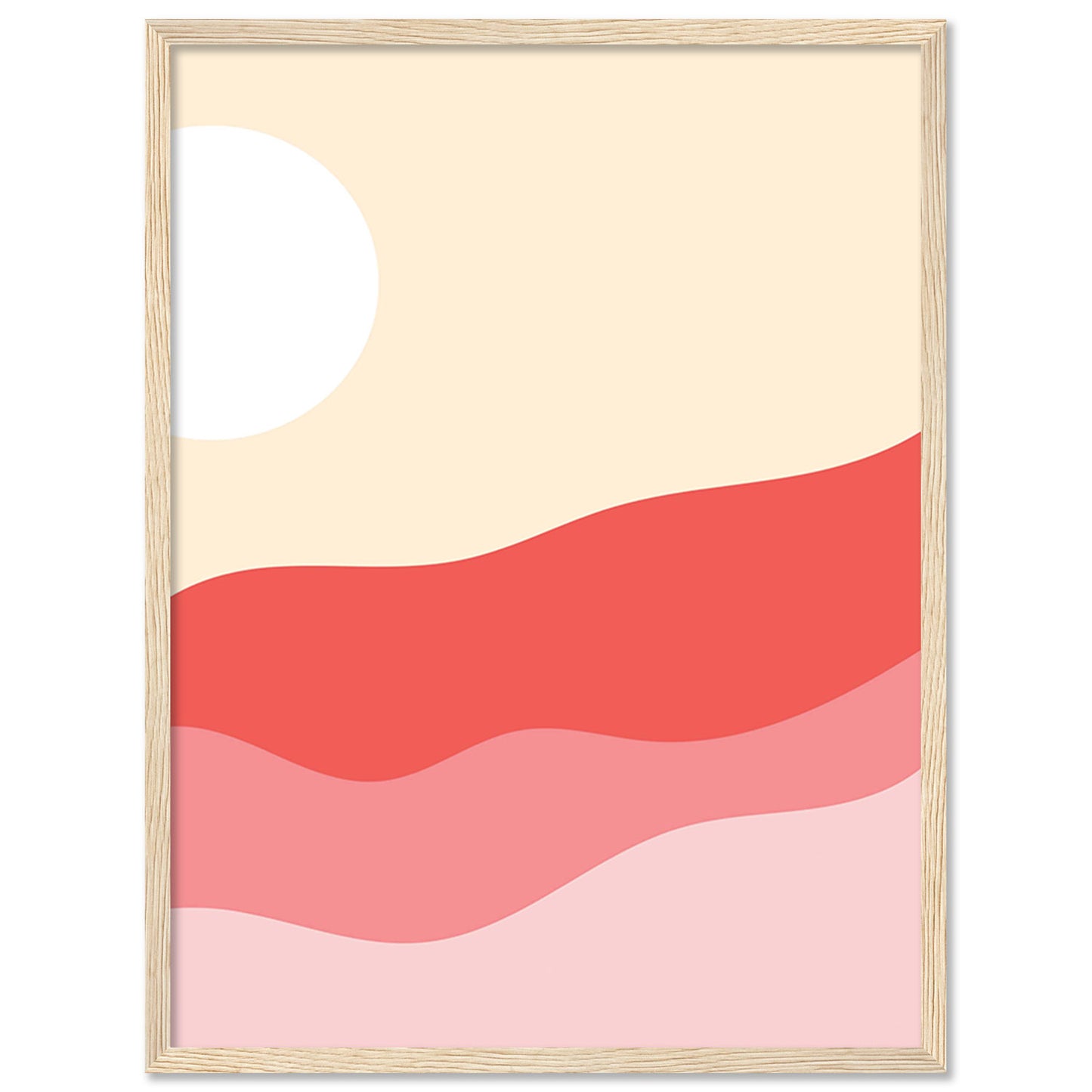 Minimalist Framed Art for Living Room Home and Office Wall Decor