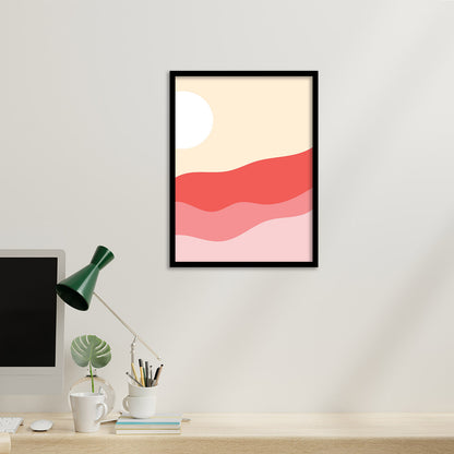 Minimalist Framed Art for Living Room Home and Office Wall Decor