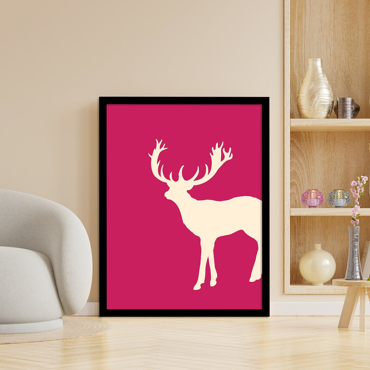 Sleek Minimalist Framed Art for Home Decor