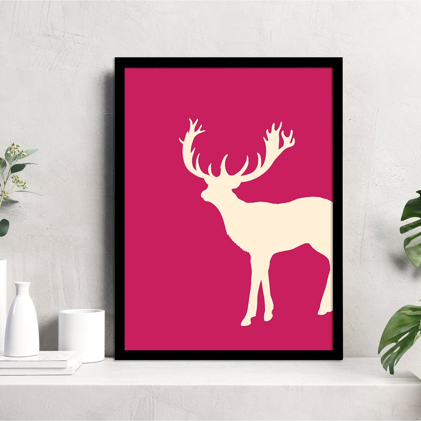 Sleek Minimalist Framed Art for Home Decor