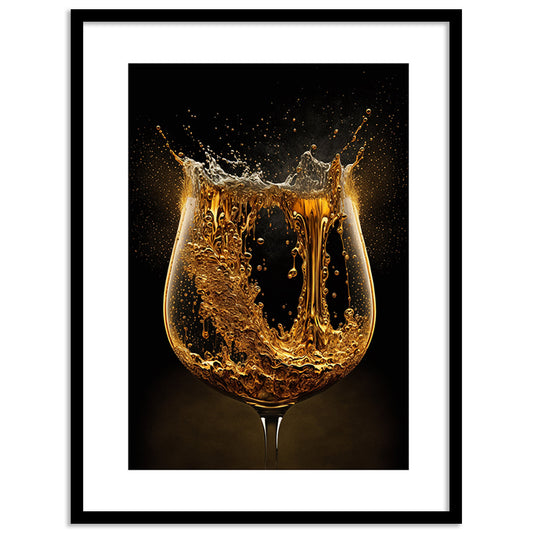 Framed Posters for Kitchen and Restaurant Wall Décor