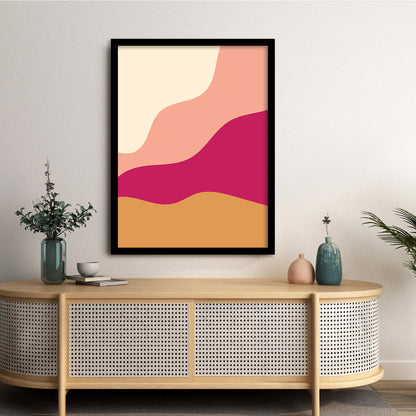 Sleek Minimalist Framed Art for Home Decor