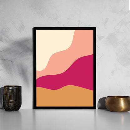 Sleek Minimalist Framed Art for Home Decor