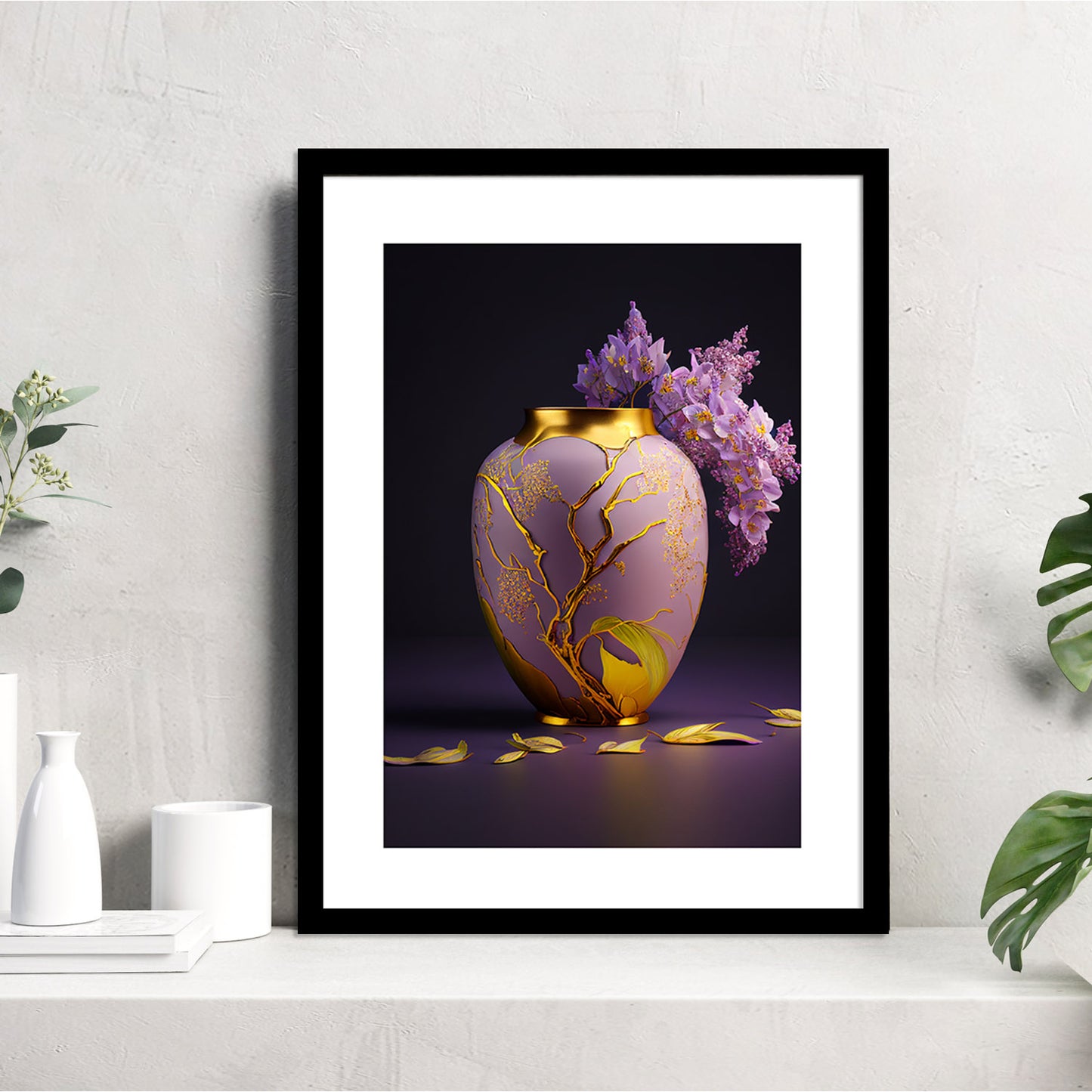 Artistic Framed Floral Posters to Revitalize Your Space