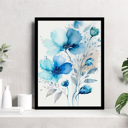 Artistic Framed Floral Posters to Revitalize Your Space