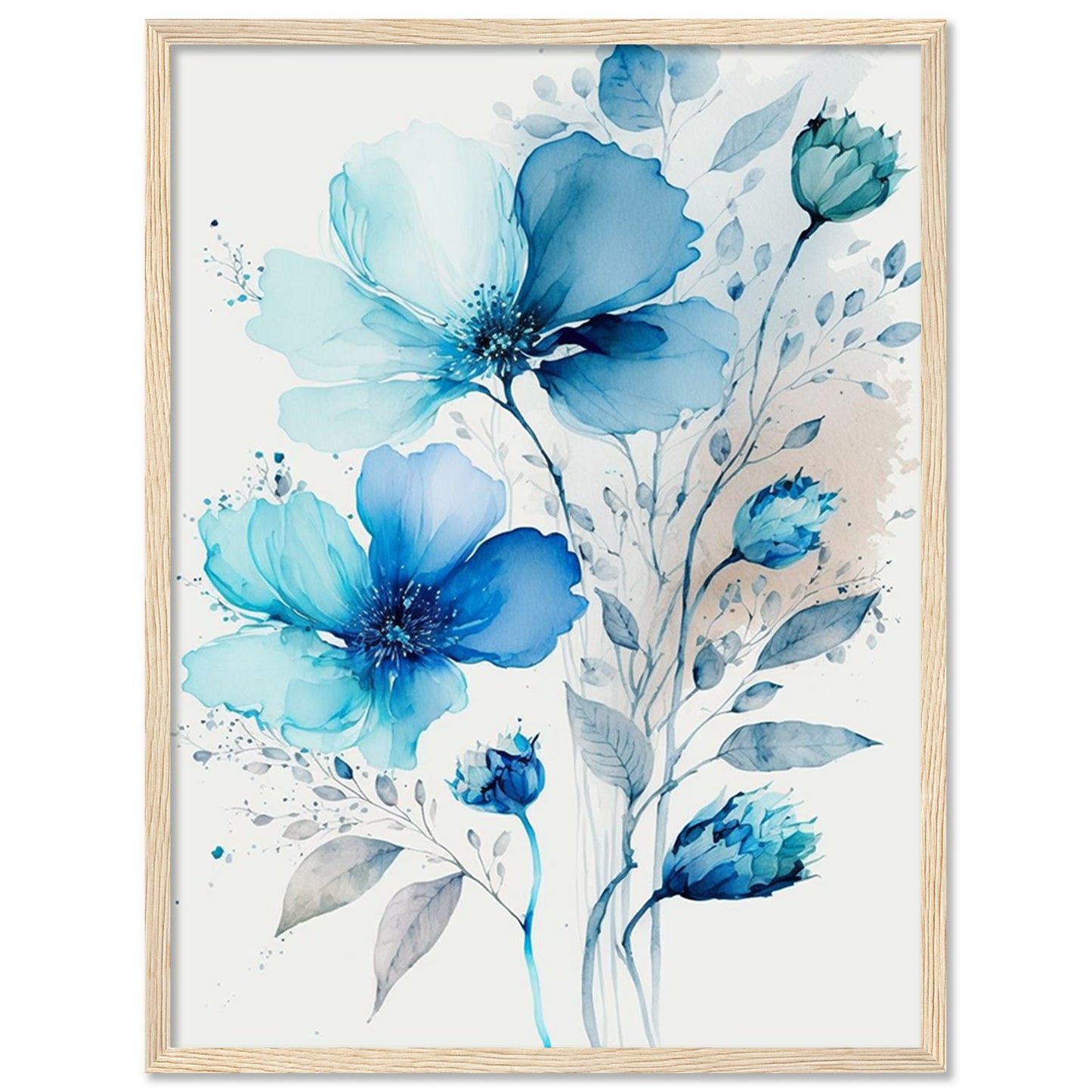 Artistic Framed Floral Posters to Revitalize Your Space