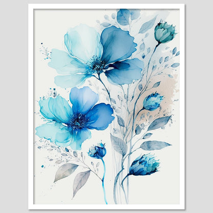 Artistic Framed Floral Posters to Revitalize Your Space