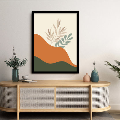 Sleek Minimalist Framed Art for Home Decor