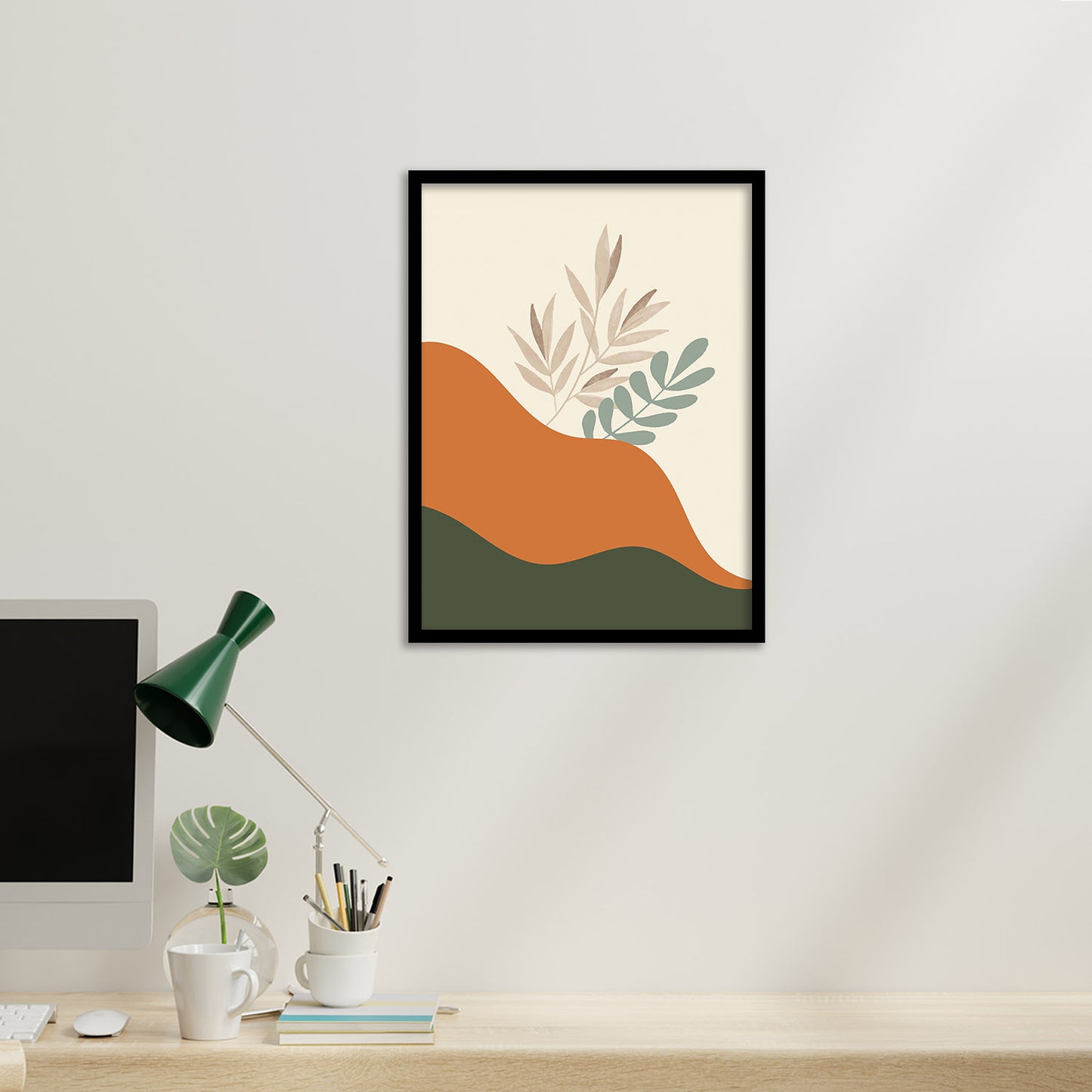 Sleek Minimalist Framed Art for Home Decor