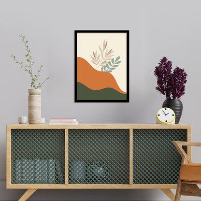 Sleek Minimalist Framed Art for Home Decor