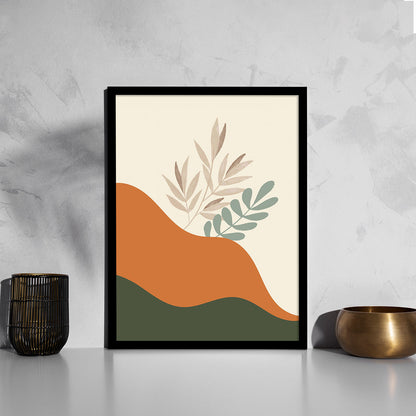 Sleek Minimalist Framed Art for Home Decor