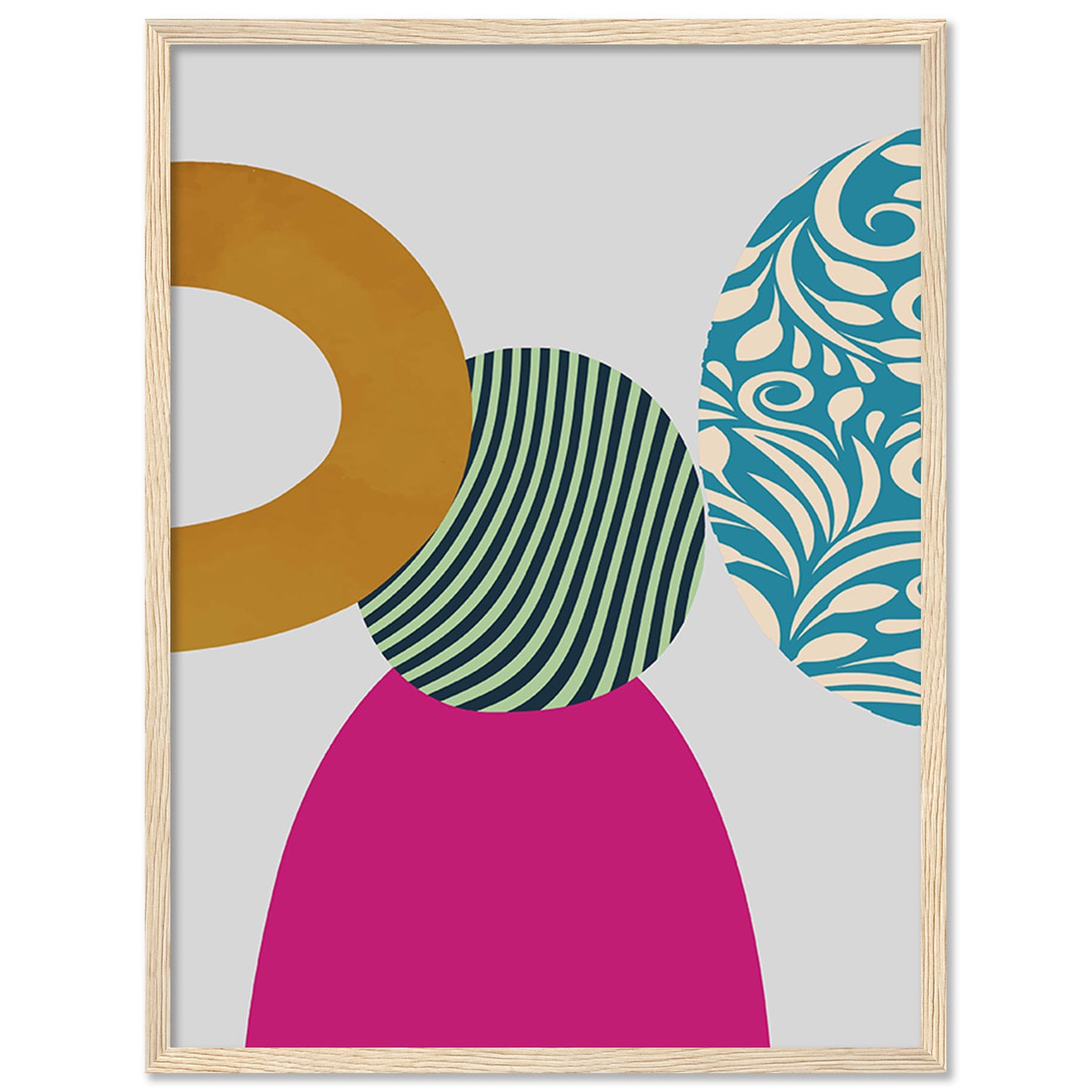 Modern Art Framed Prints for Home and Office Wall Decor