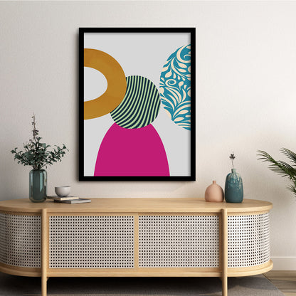 Modern Art Framed Prints for Home and Office Wall Decor