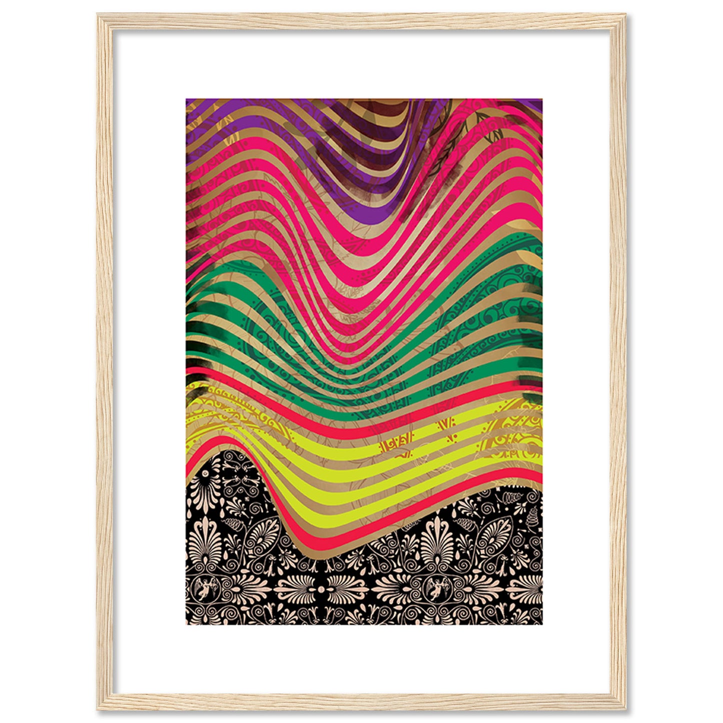 Modern Art Framed Prints for Home and Office Wall Decor